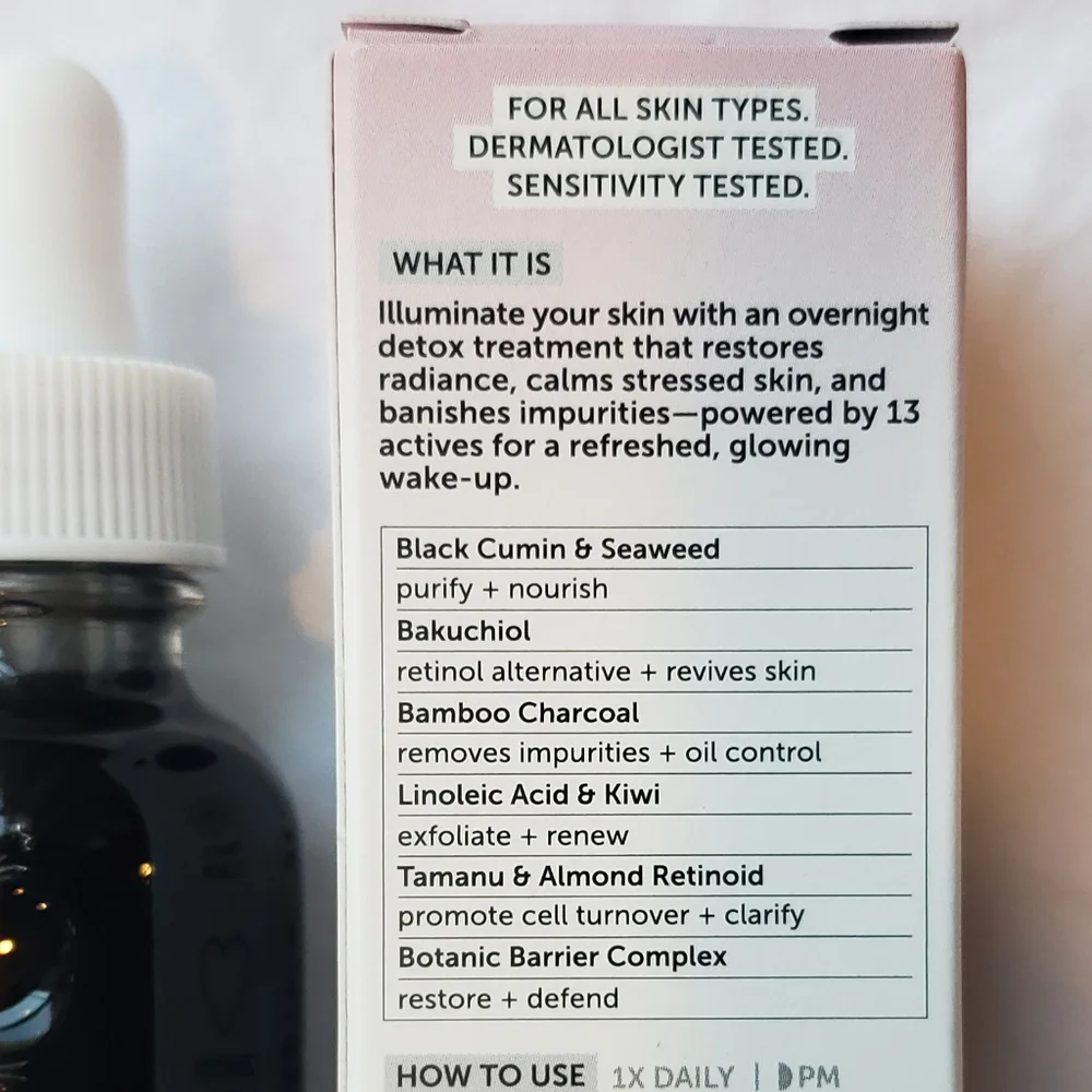 EARTH HARBOR NATURALS Obscura Night Repair Concentrate  1 oz  30 ml